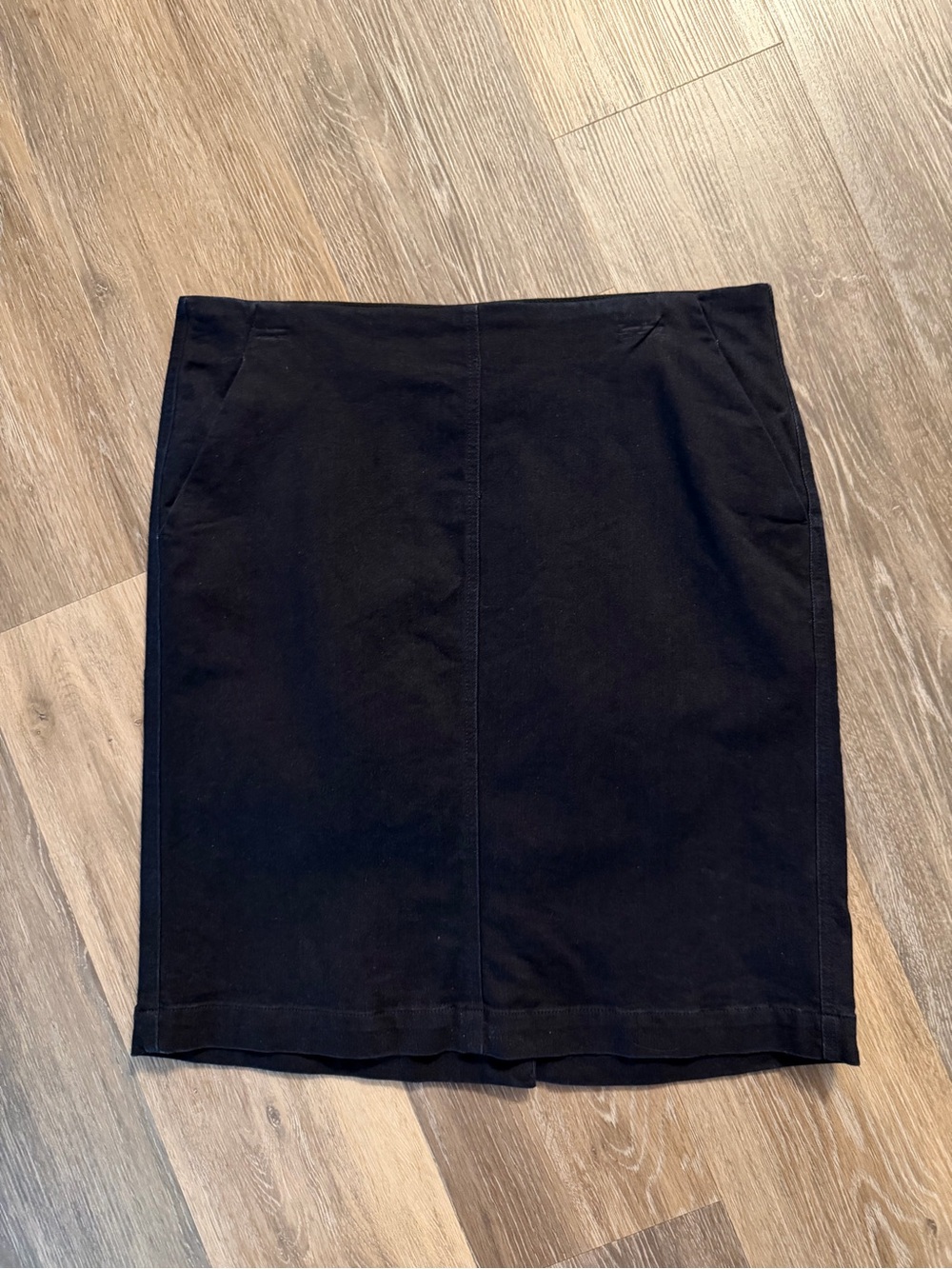 Croft & Barrow Dark Denim Pencil Skirt 10